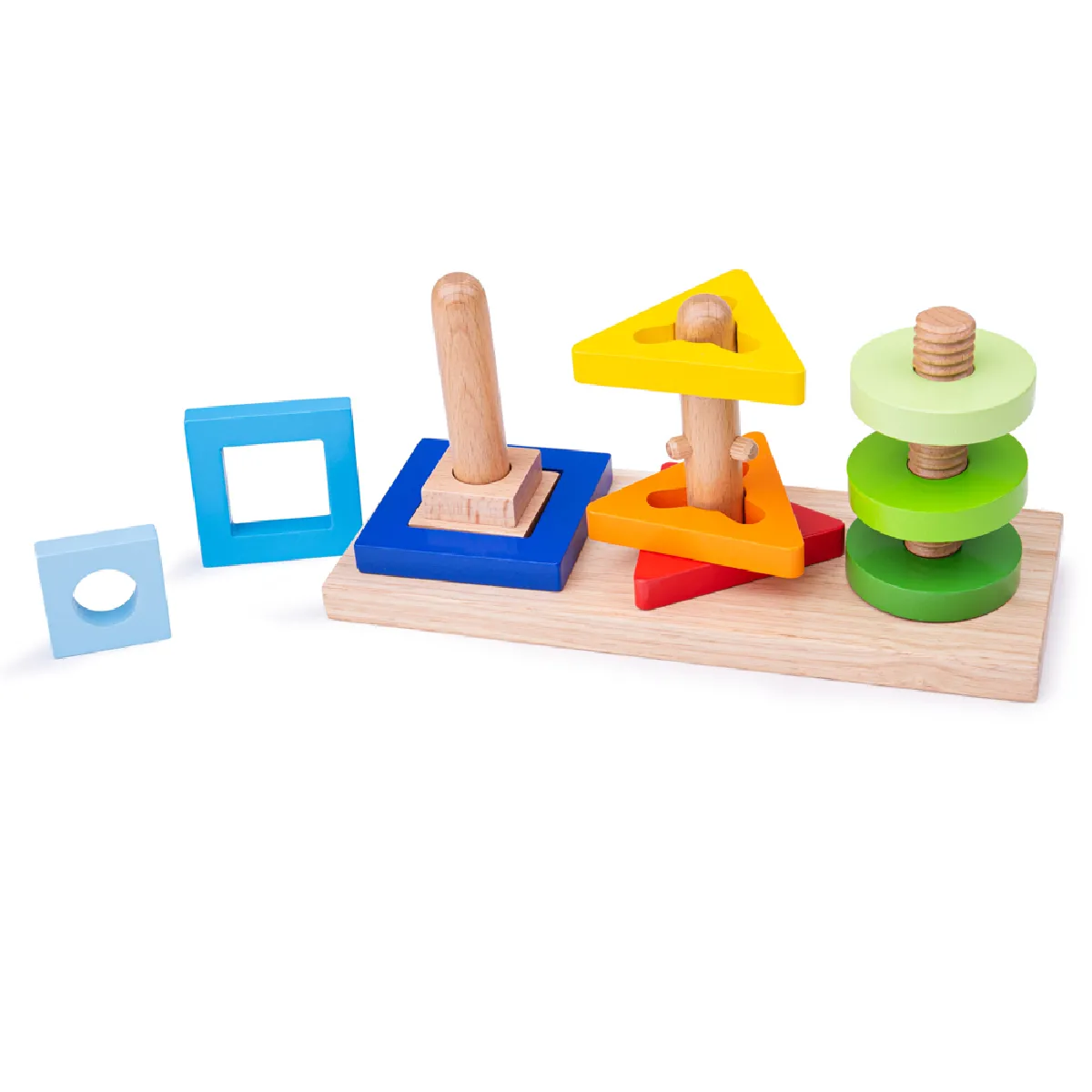 Bigjigs Toys Puzzle Twist and Turn en bois