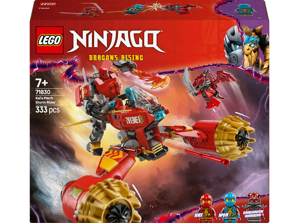 ROBÔ MOTARD KAI LEGO NINJAGO