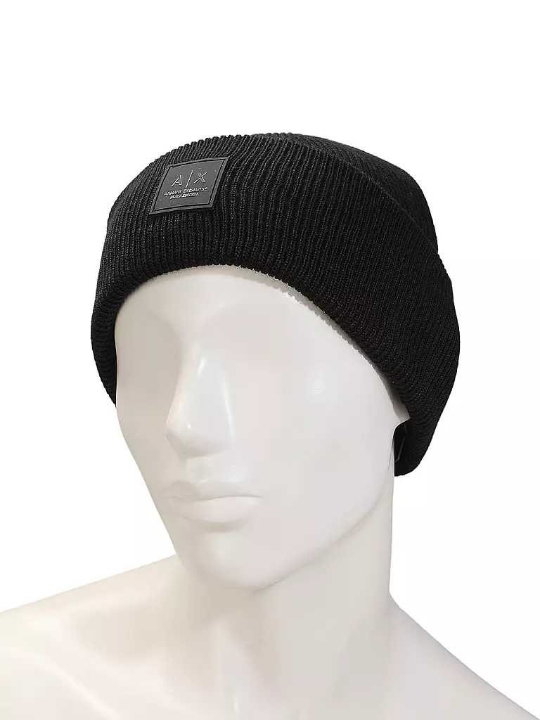 ARMANI EXCHANGE Mütze - Haube schwarz