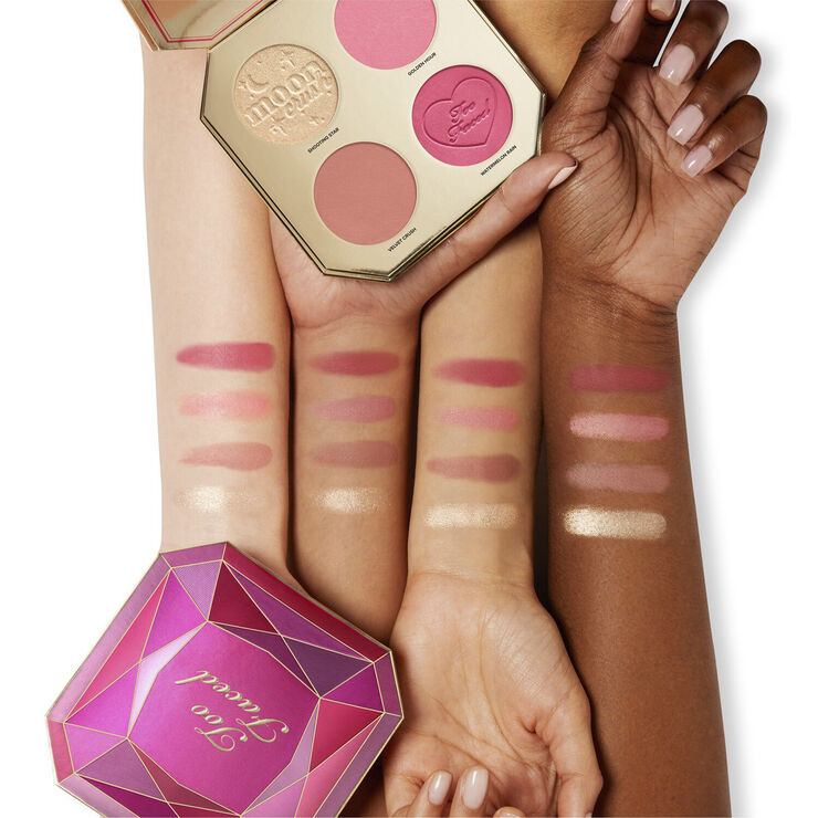 Too Faced Jewel Crush - Palette med blush