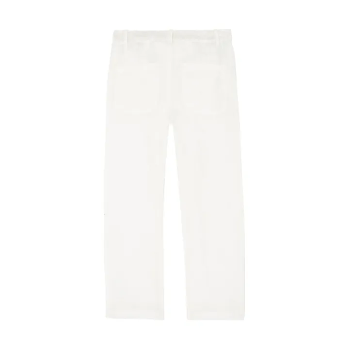 Zhoe & Tobiah Pantalon en Lin | Blanc