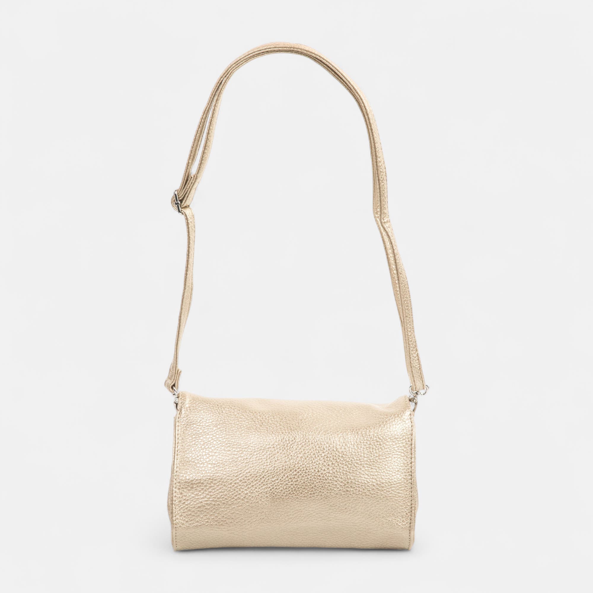 Sac bandoulière or