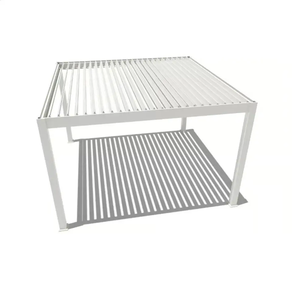 Orion Premium overkapping E-LED - 400 x 400 cm - wit