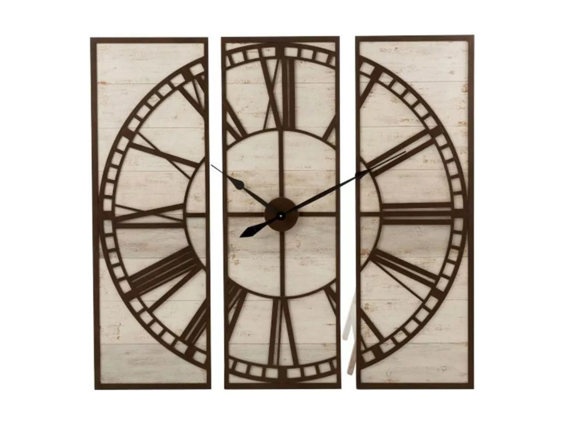 Horloge Murale 3 Parties 