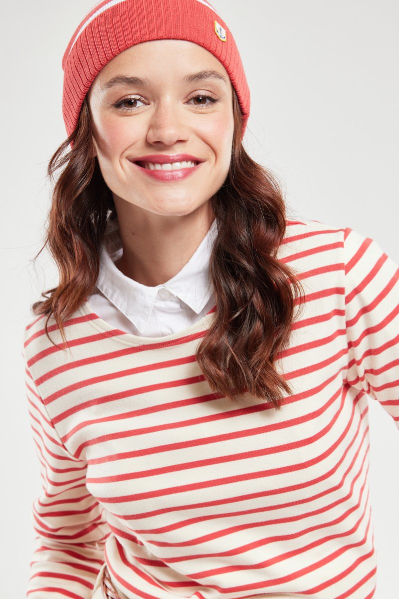 Bonnet rayé - laine