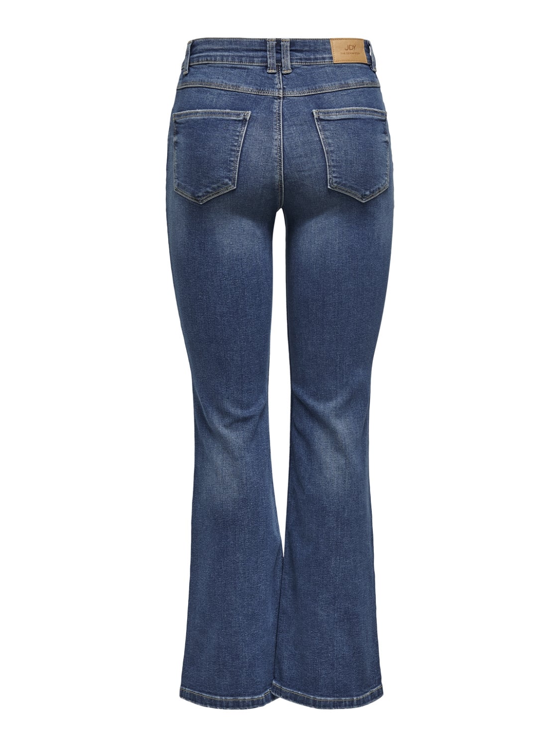JDYNEWFLORA Hohe Taille Ausgestellt Jeans Medium Blue Denim