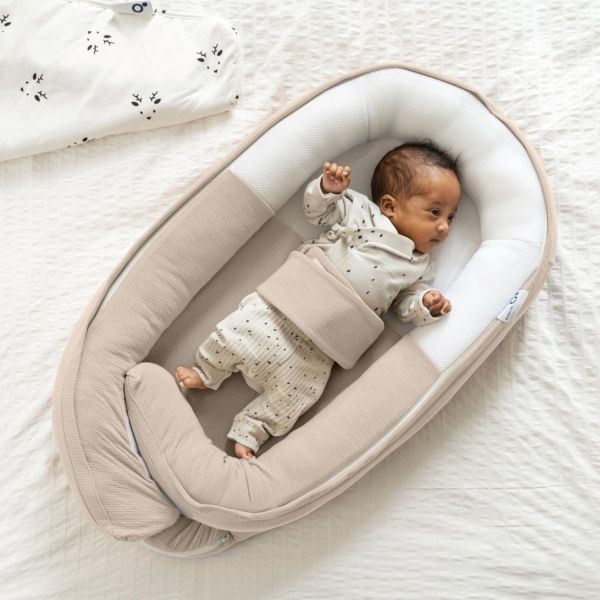 Doomoo Cocoon Tetra Babynestje Sand