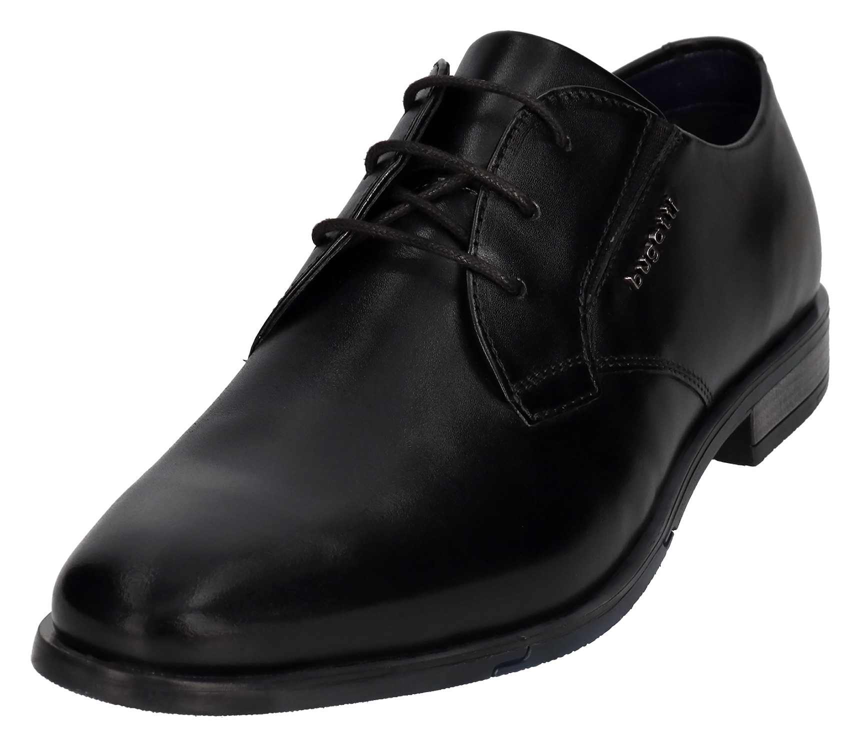 bugatti Schnürschuh  , Businesschuh, Abendschuh, Festtagsschuh mit seitlichem Logoemblem
