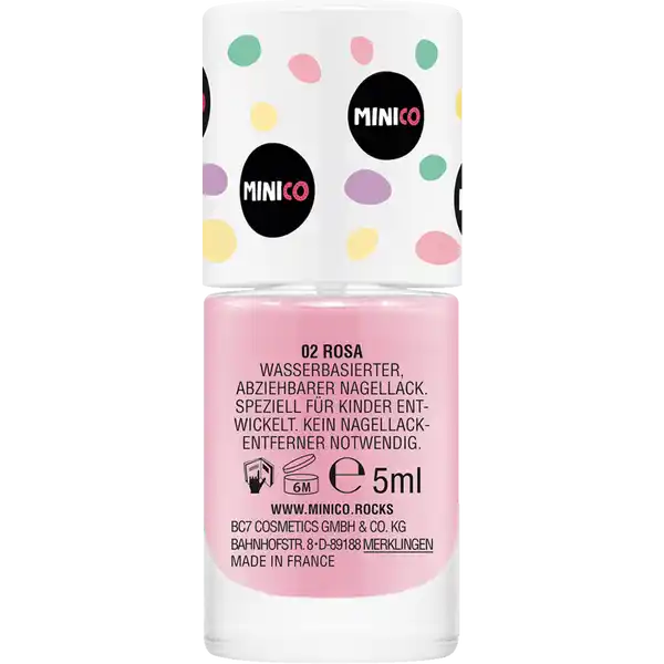 Peel-Off Nagellack 02 Rosa