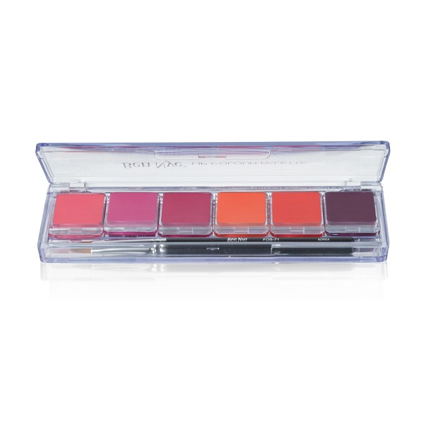 Ben Nye - LSP3 California Sunset Lip, 6er Palette