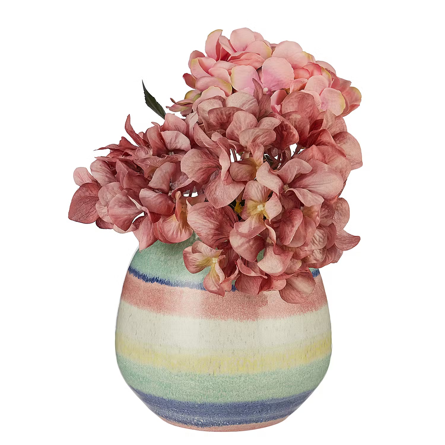PRAIA Vase Streifen 4er-Set