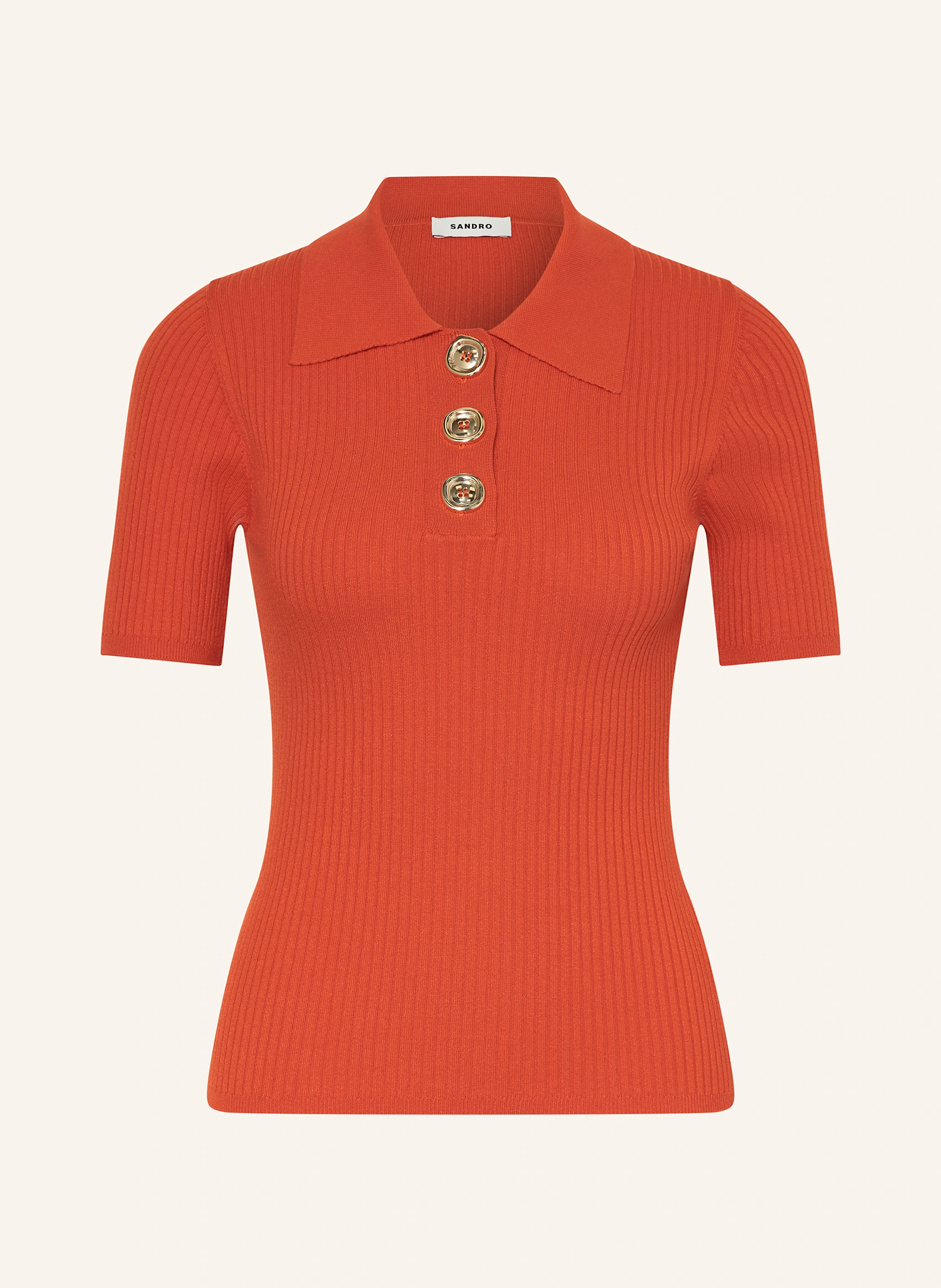 SANDRO Strickshirt