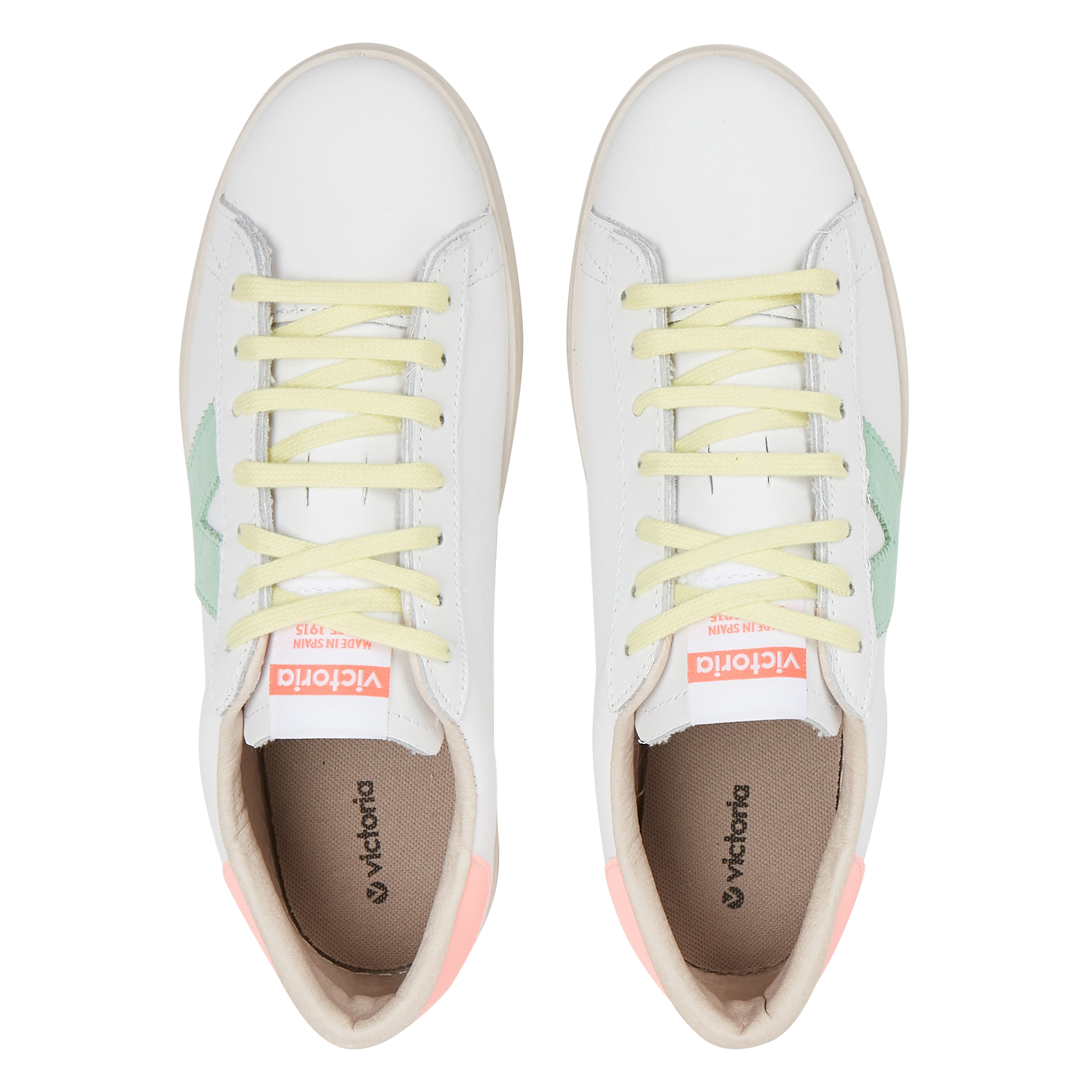 BERLIN - Baskets basses en cuir| Multicolore