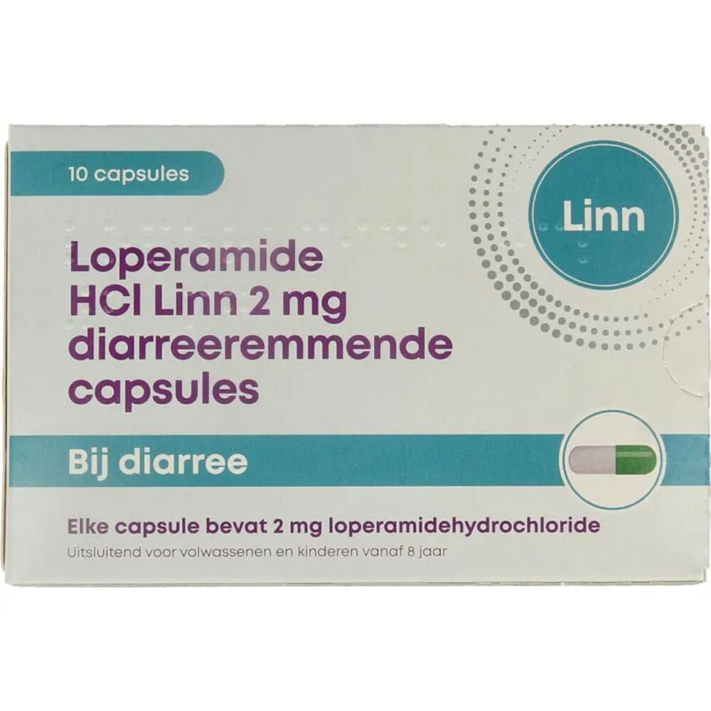 Linn Diarreeremmer Loperamide 2mg10 capsules