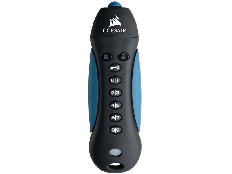 Corsair USB-Stick Padlock 3 128 GB USB-Stick mit 128 GB Speicherkapazität und 20 MB/s Lesegeschwindigkeit