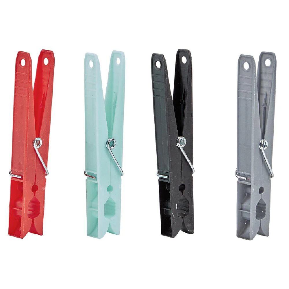 Pince à linge géante 4 couleurs x48