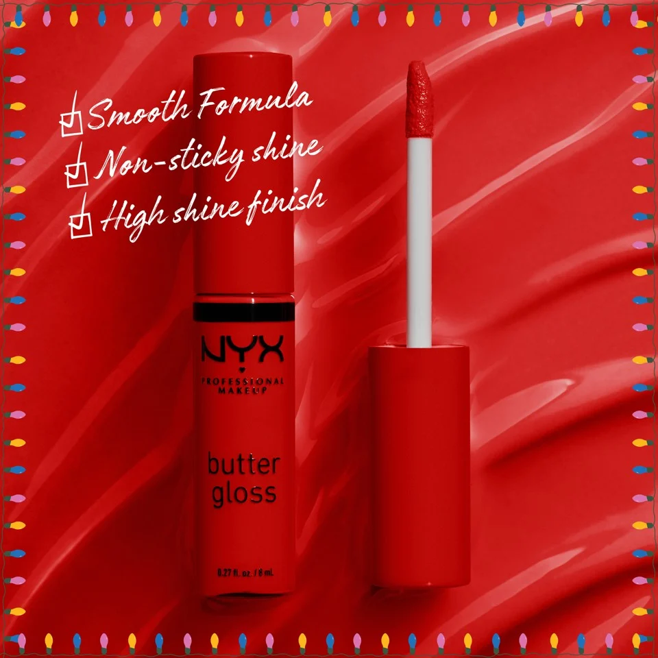 NYX - Professional Makeup Butter Gloss Pizza Box Makeup Gaveæske