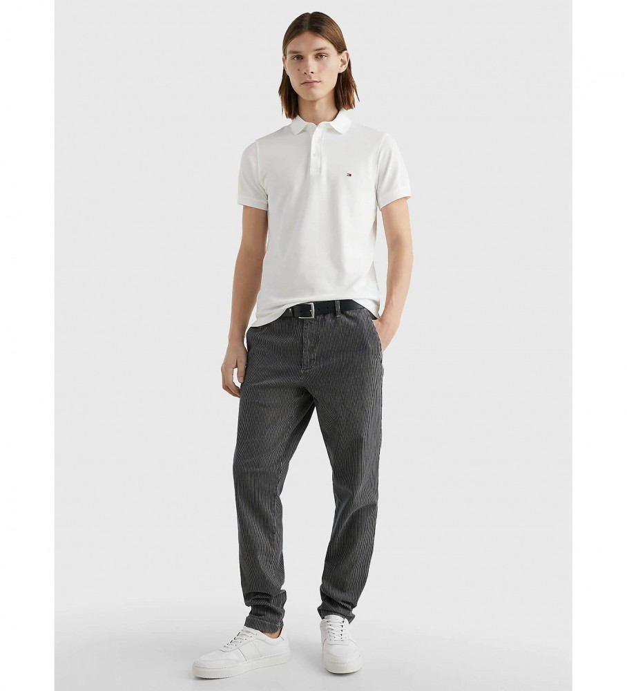 Camisa polo Tommy Hilfiger 1985 Slim branca