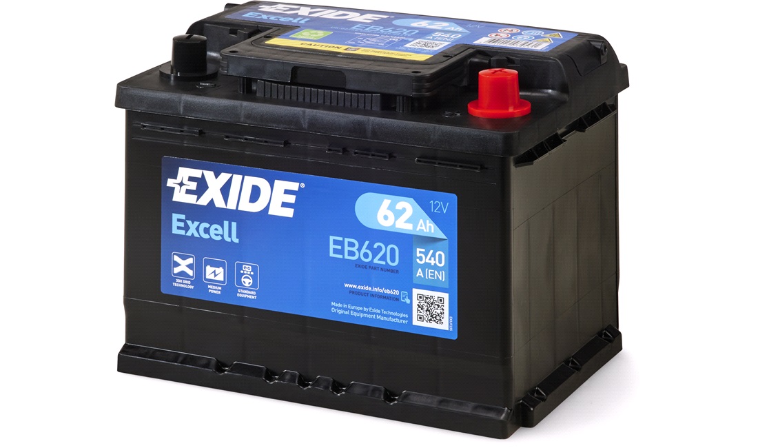 Batteri 12V 62Ah