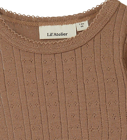Lil Atelier Body l/æ - NbfNaima - Beaver Fur