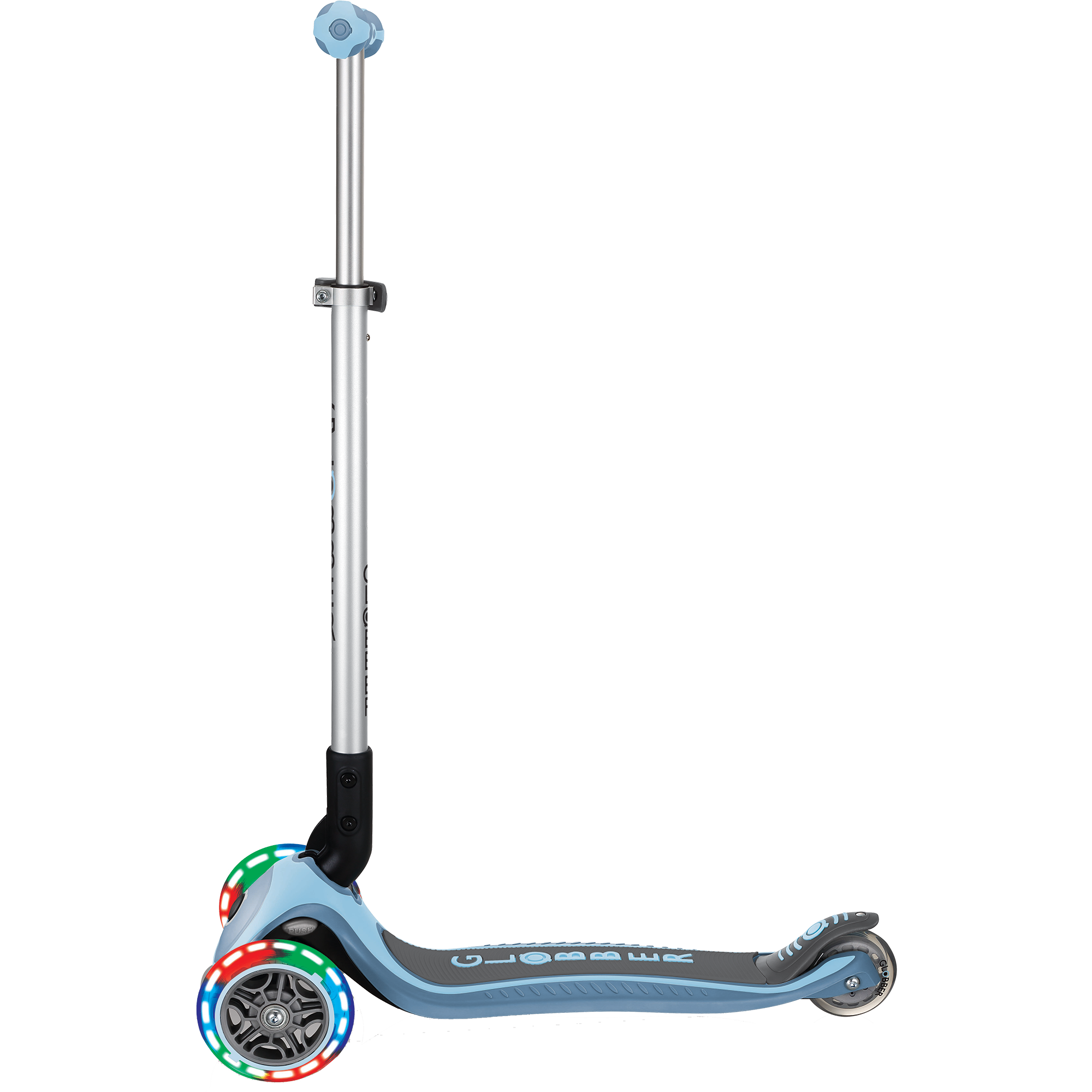 Globber Primo Foldable Premium Lights Scooter Kinder maya blue