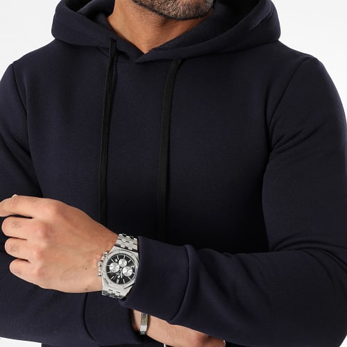 Sweat Capuche 0445 Bleu Marine