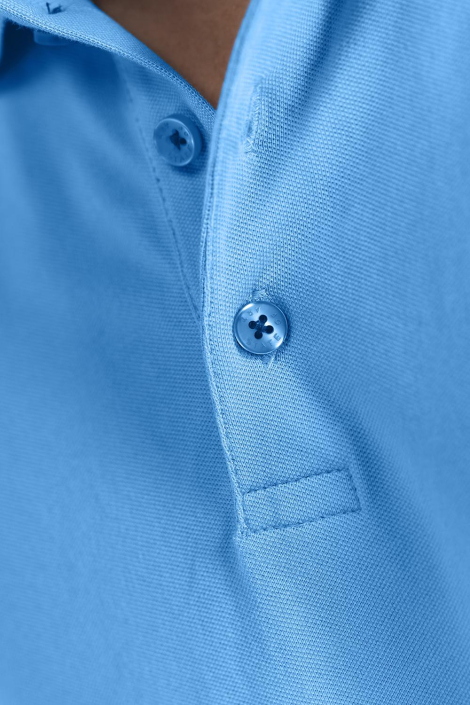 State of Art blauwe heren polo