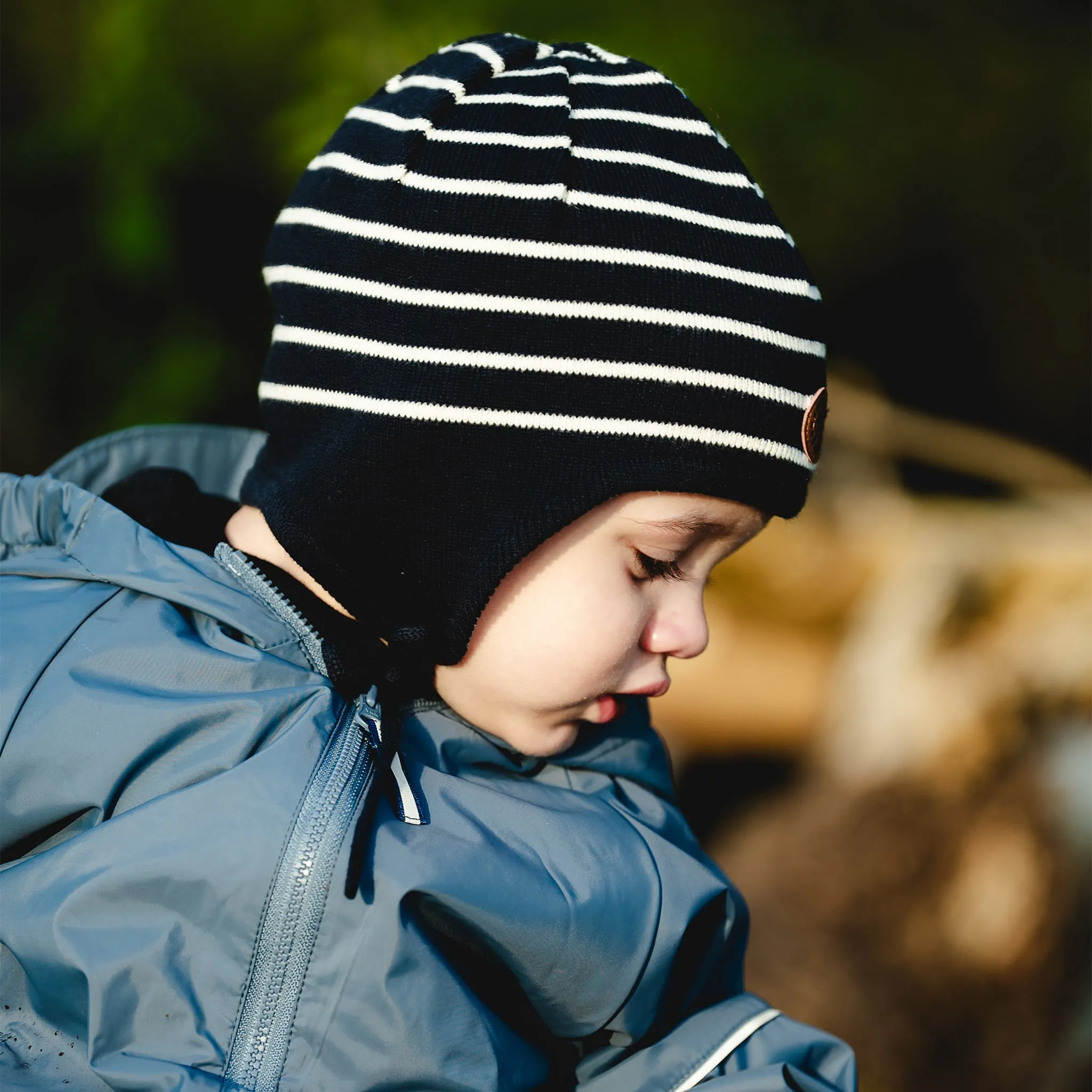 Calikids Tuque Doublée Rayée 3-24mois