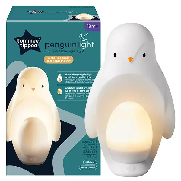 Luminária Noturna Pinguim Nomad da Tommee Tippee
