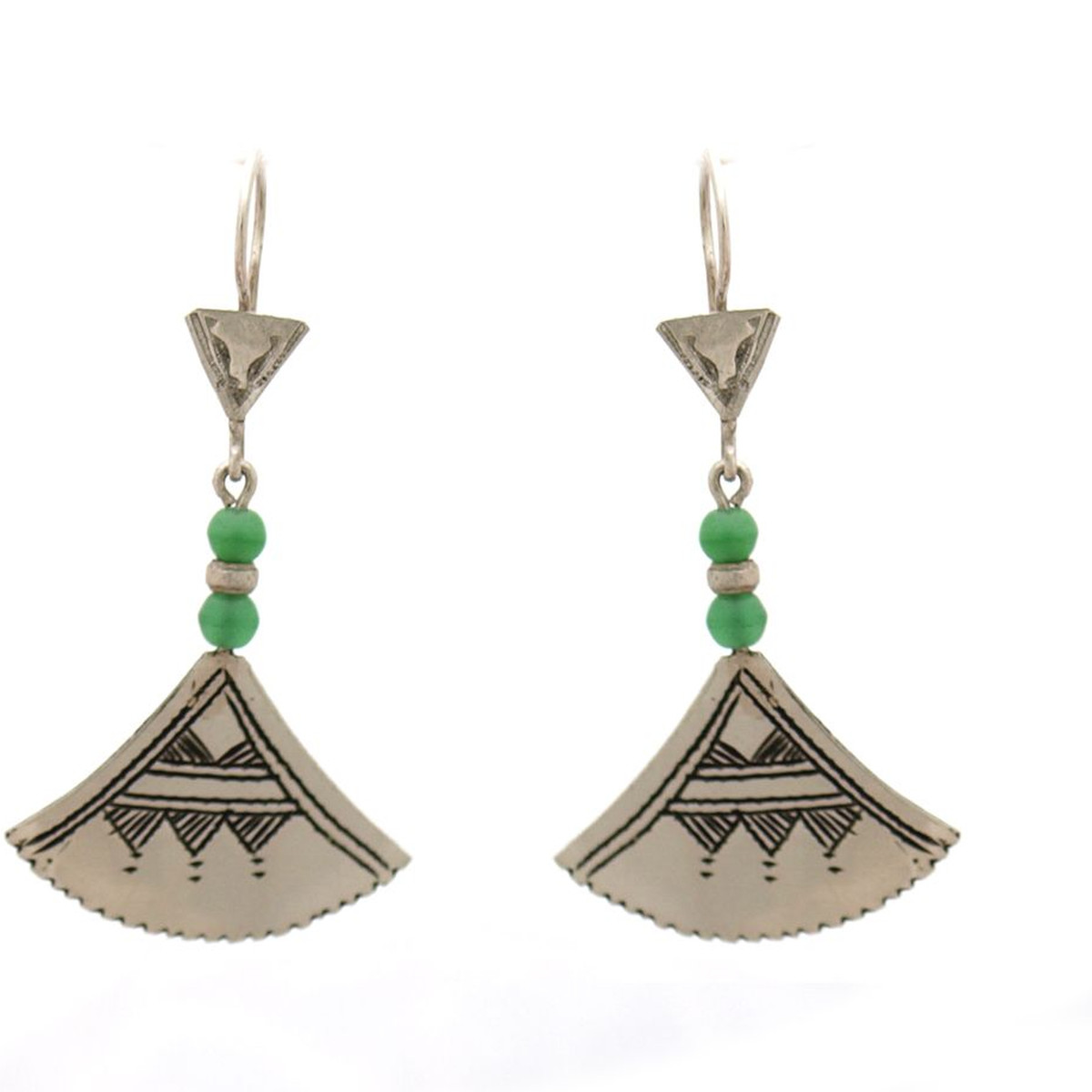 Boucles d'oreilles touareg shat shat