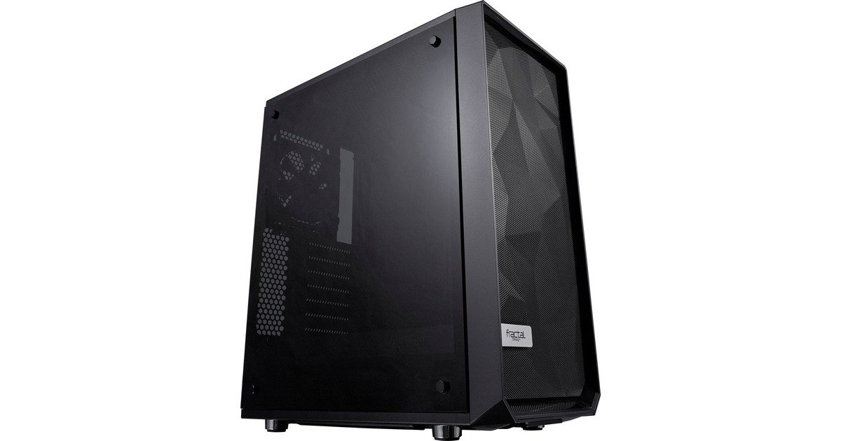 Fractal DesignMeshify C midi tower behuizing  (Zwart | 2x USB-A | Tempered Glass)