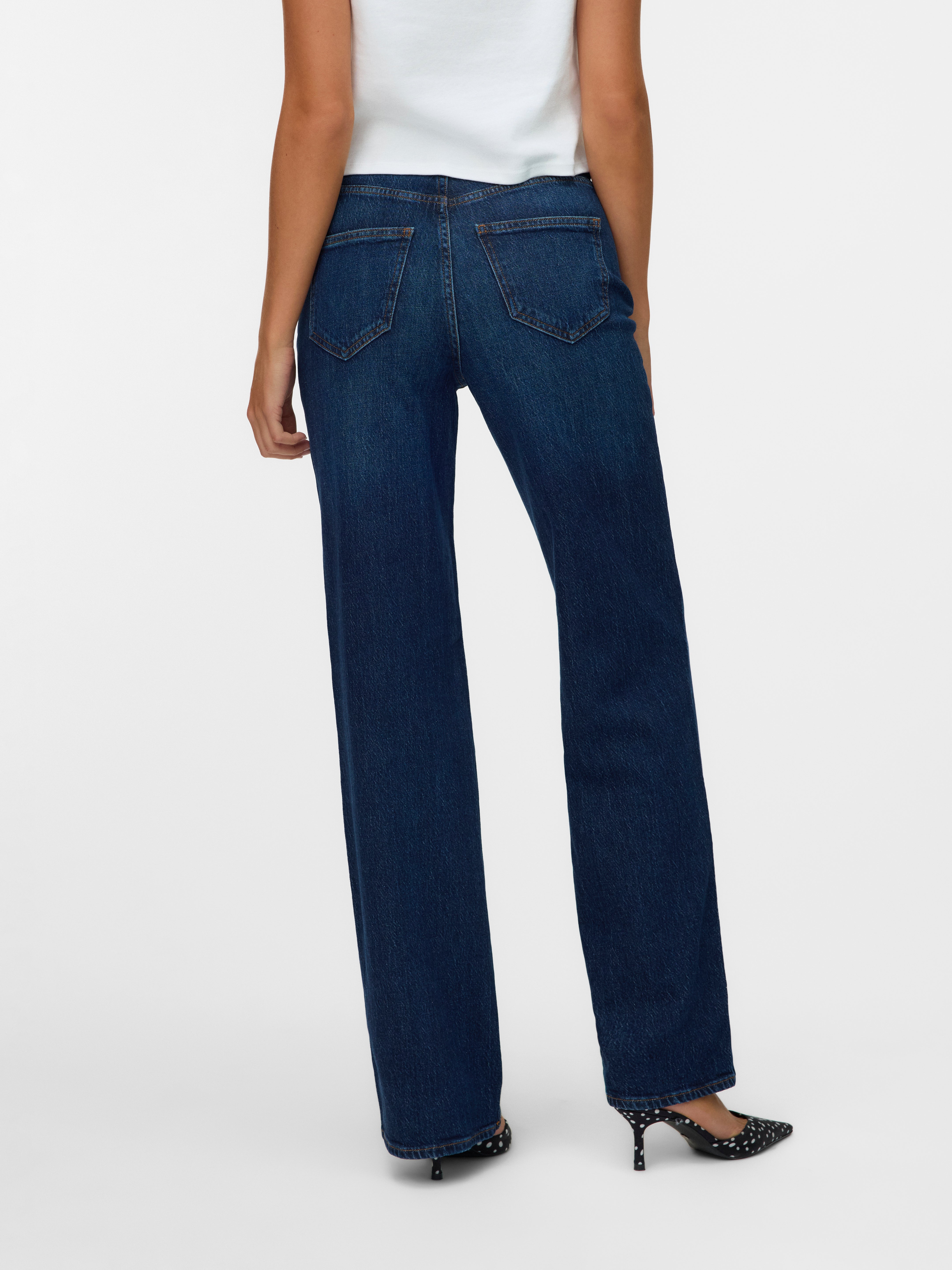VMTESSA High rise Wide leg fit Jeans