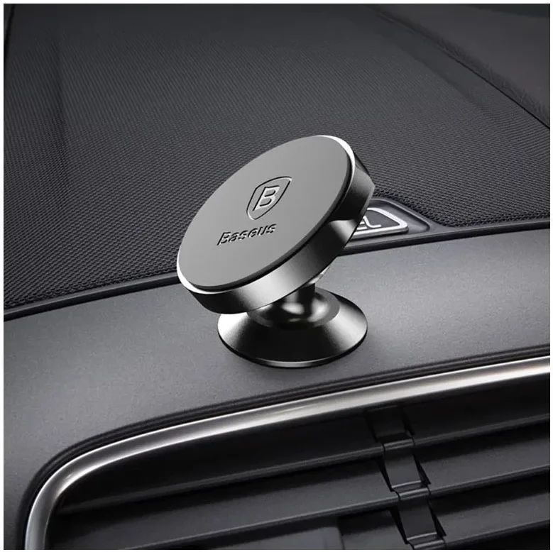Baseus Universele Magnetische Dashboard 360° Auto Telefoonhouder Zwart