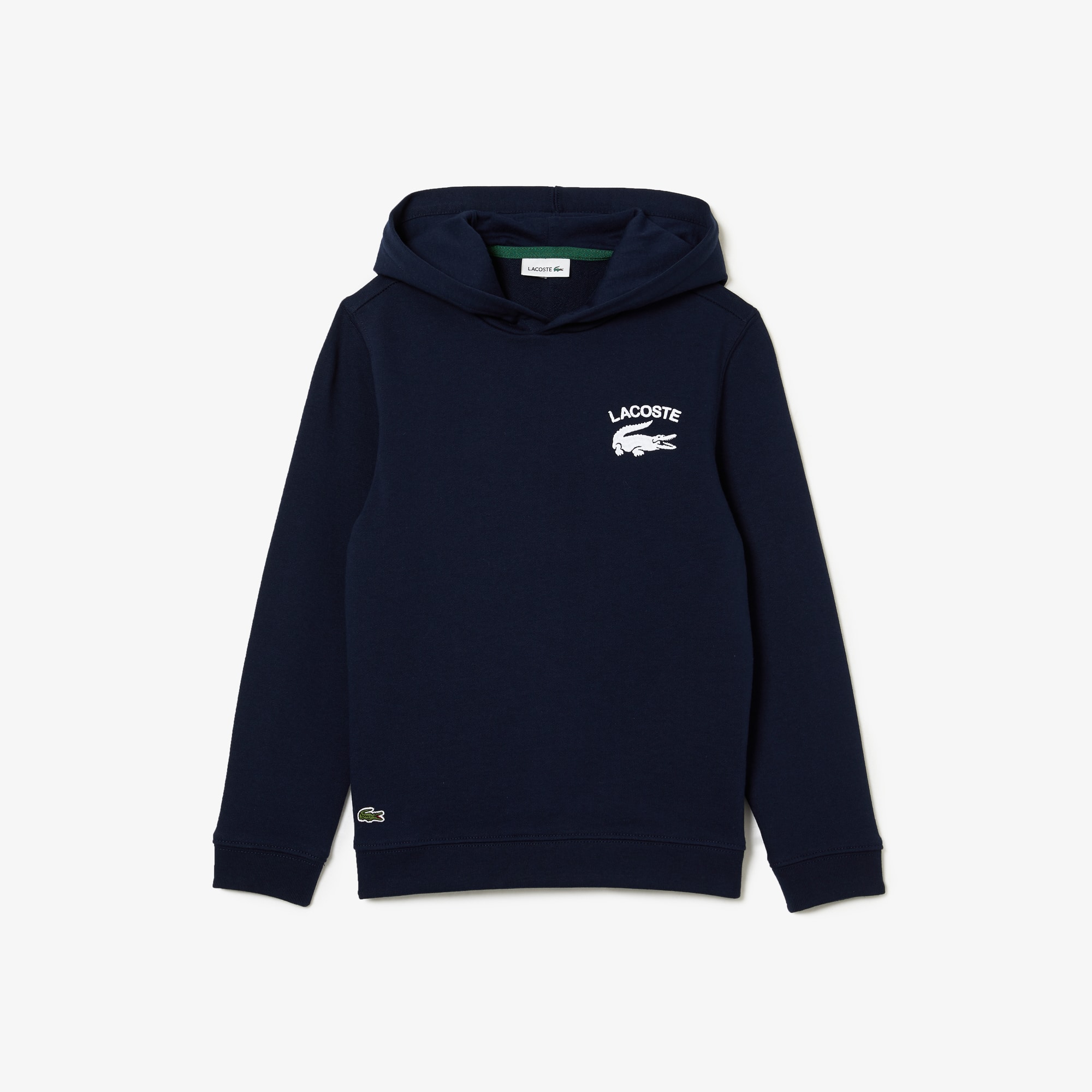 Sweatshirt à capuche garçon Lacoste avec imprimés Pullovers & Sweatshirts - Bleu - Lacoste - Garçon