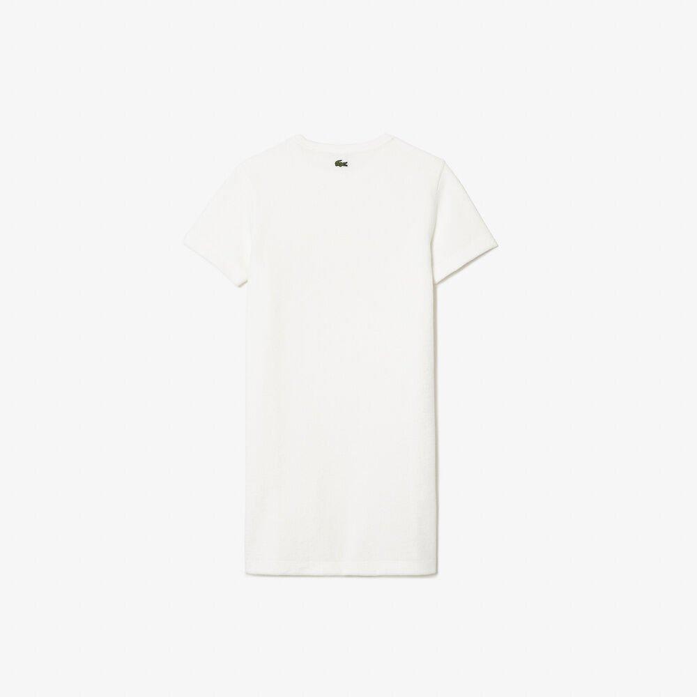 Lacoste Logo T Shirt Dress Infants