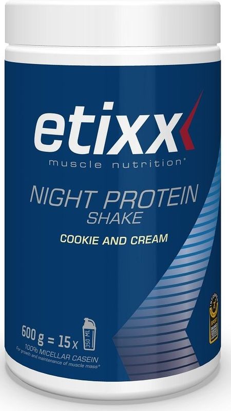 Etixx - Night Protein Shake - Eiwitshake - 600 gram - Micellair Caseïne