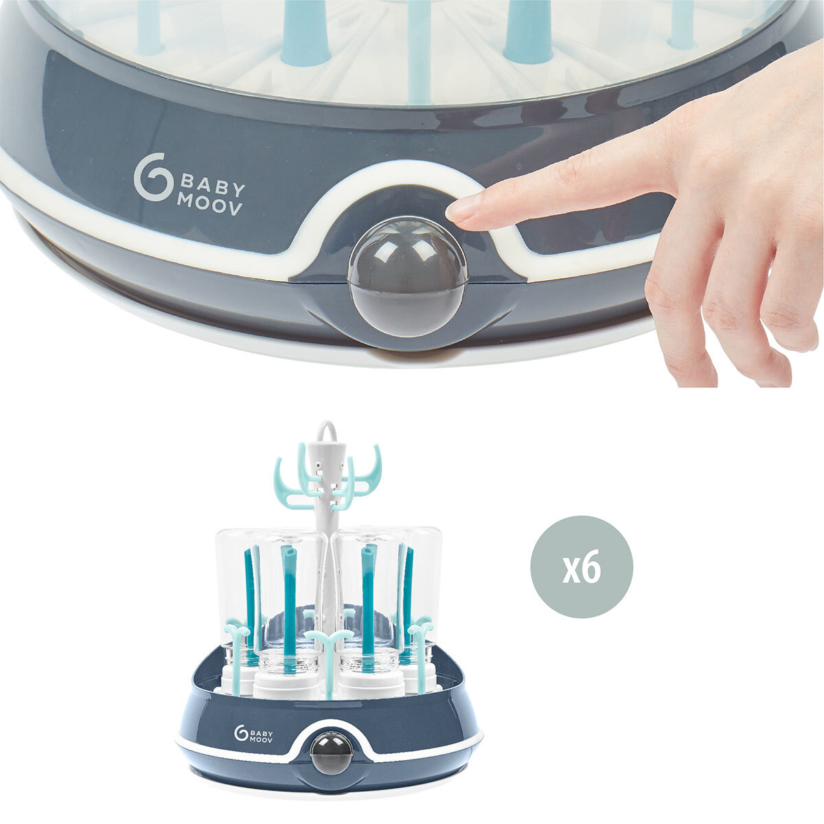 Babymoov Babymoov Dampfsterilisator Turbo Plus