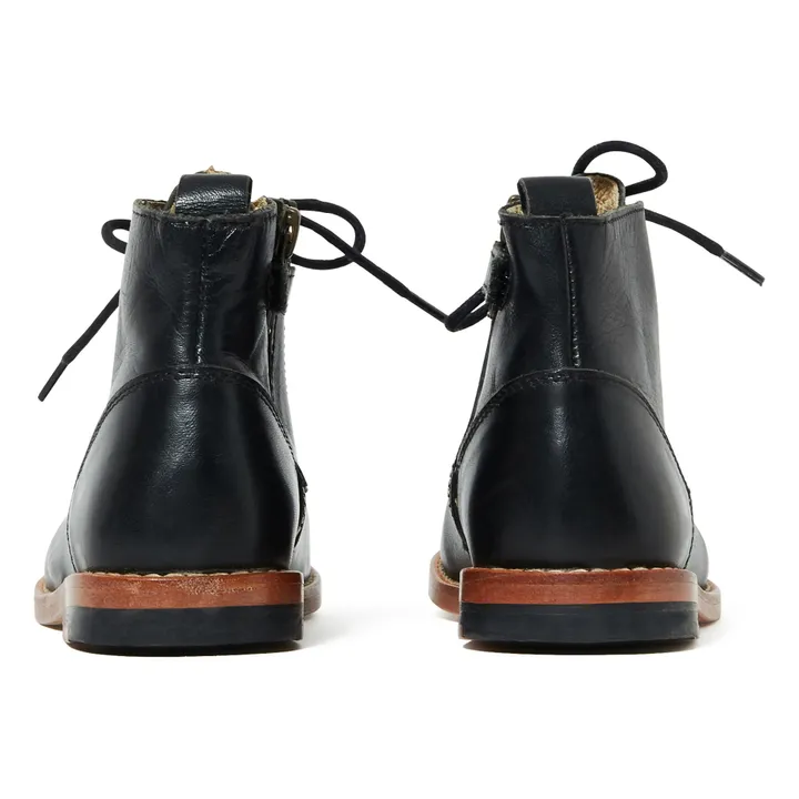 Young Soles Bottines Lacets Buster | Noir