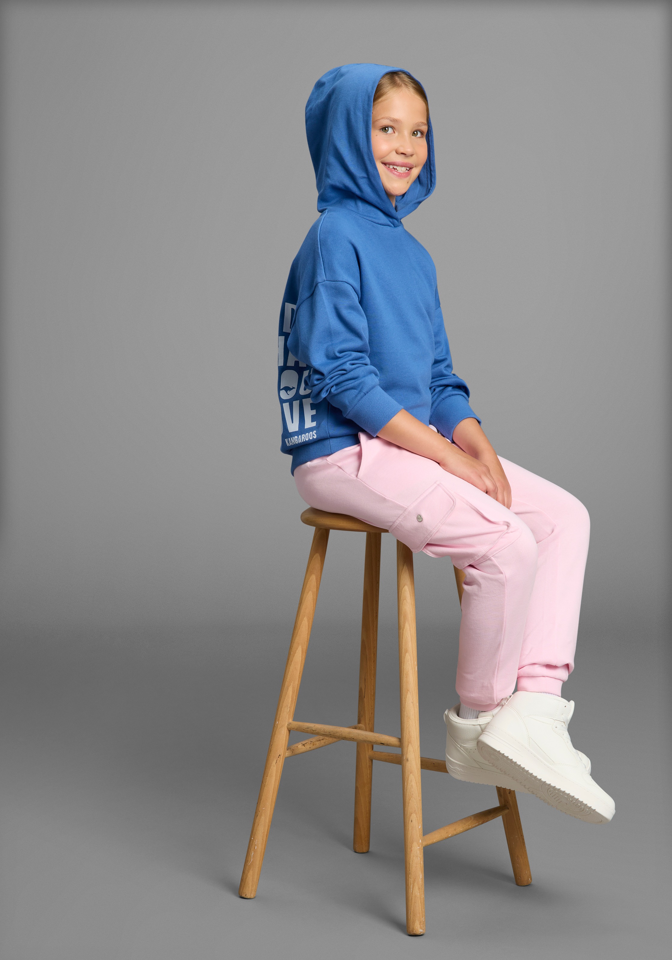 KangaROOS Sweathose »Cargo-Sweathose«  Lässige Sweathose, Jogginghose mit Taschen
