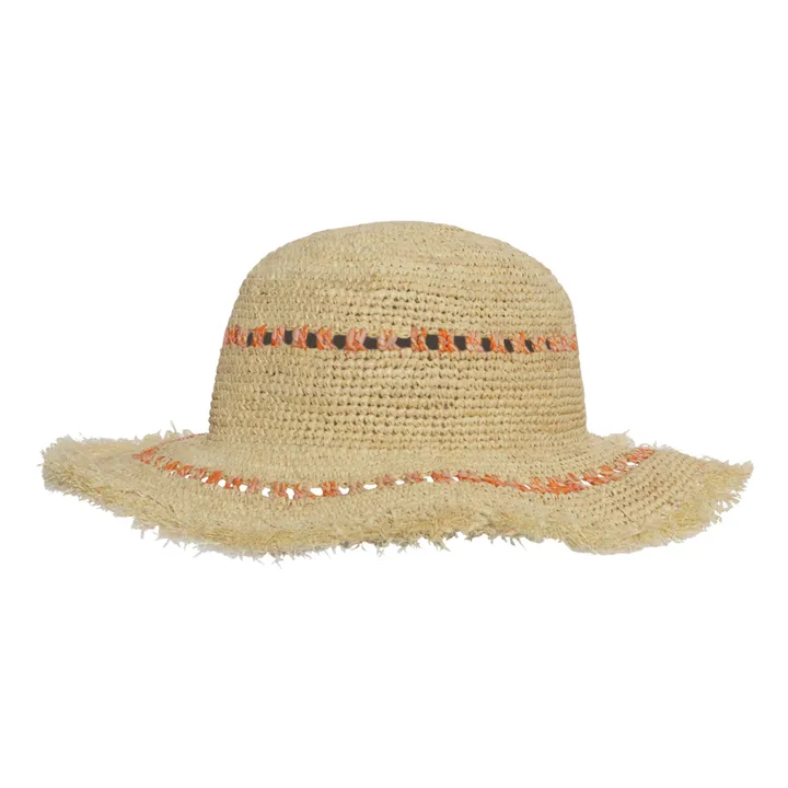 Lison Paris Chapeau de paille Giverny | Jaune Paille