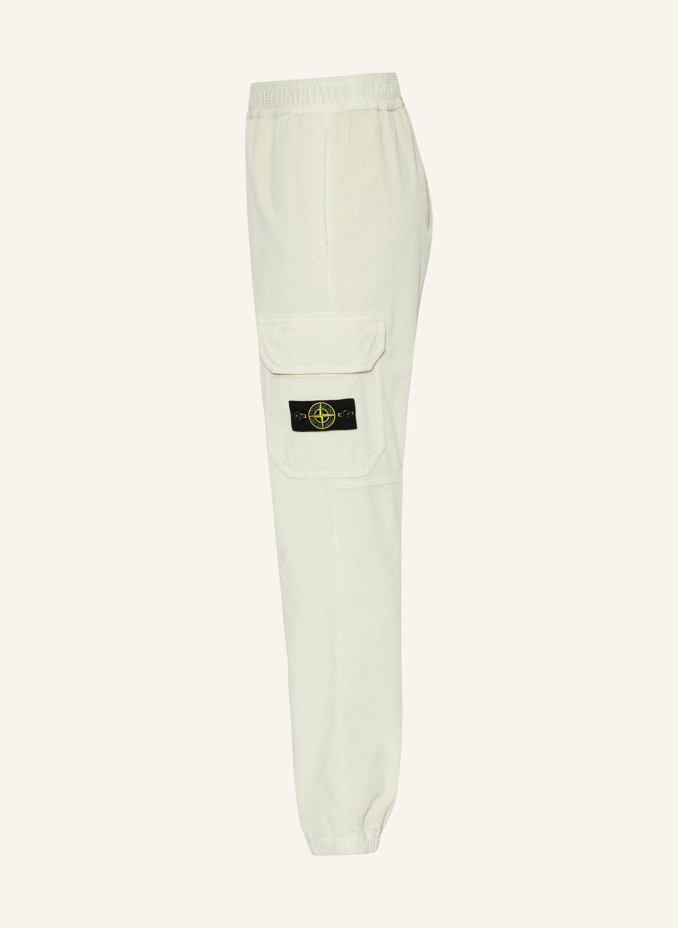 STONE ISLAND JUNIOR Cargohose Regular Tapered Fit aus Cord