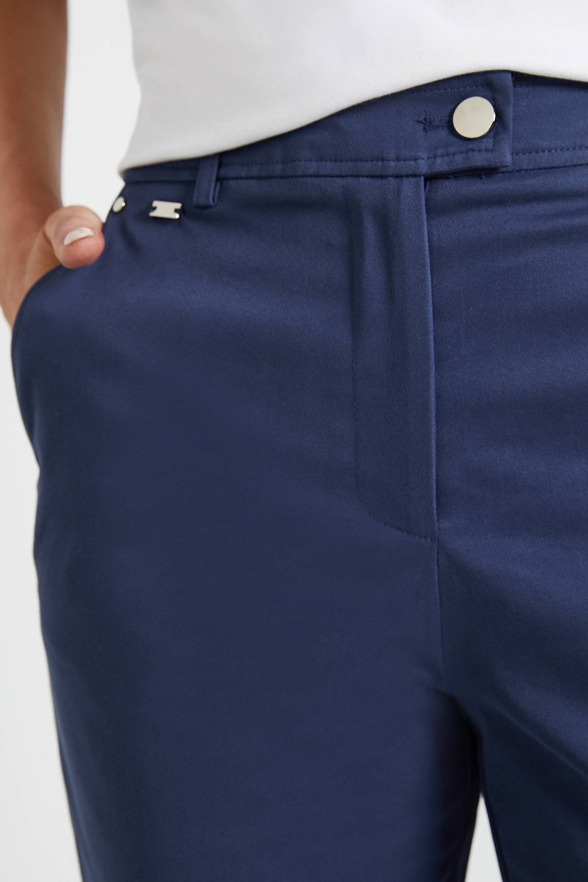 Wallis Pantalon Capri Extensible