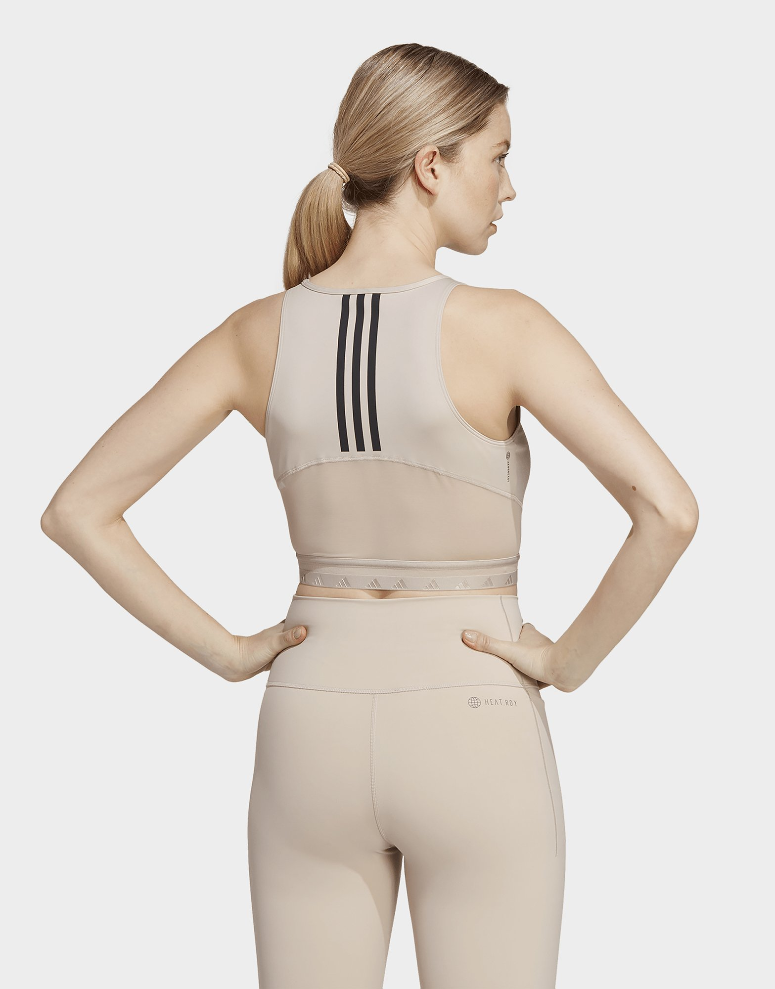 adidas Débardeur court AEROREADY Hyperglam