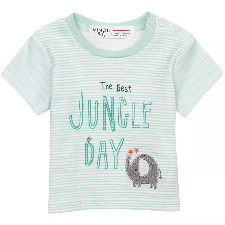 MINOTI T-Shirt und Leggings im Set GrünWeiß