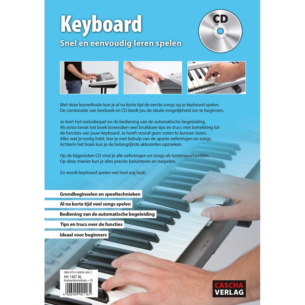 Cascha HH 1407 NL Keyboard - Snel en eenvoudig leren spelen