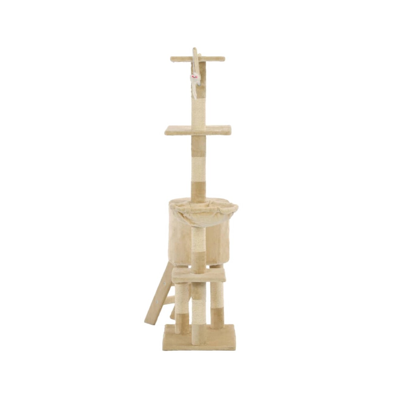 VidaXL Kratzbaum 138cm beige