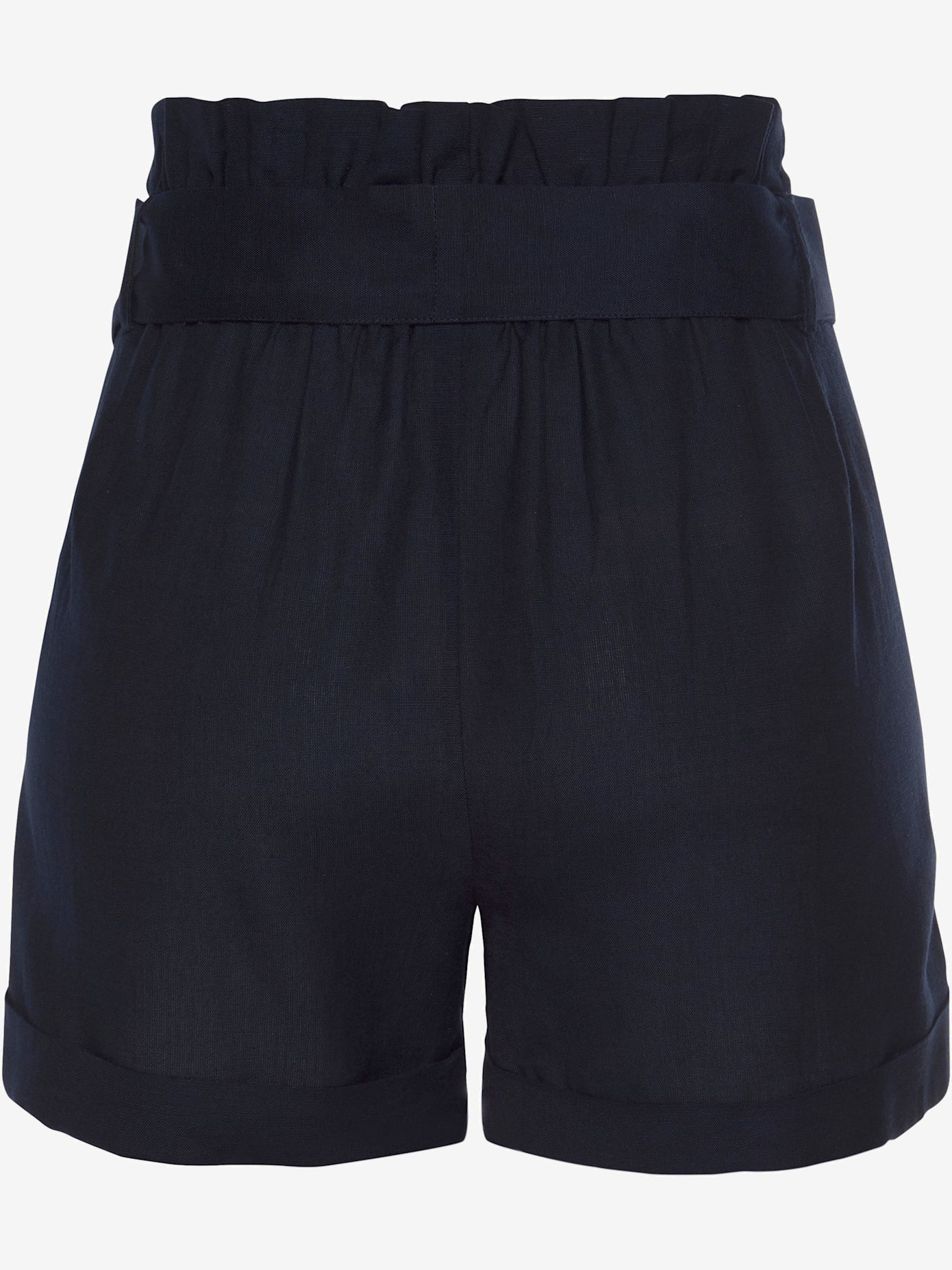 Shorts ceinture haute avec élastique au dos