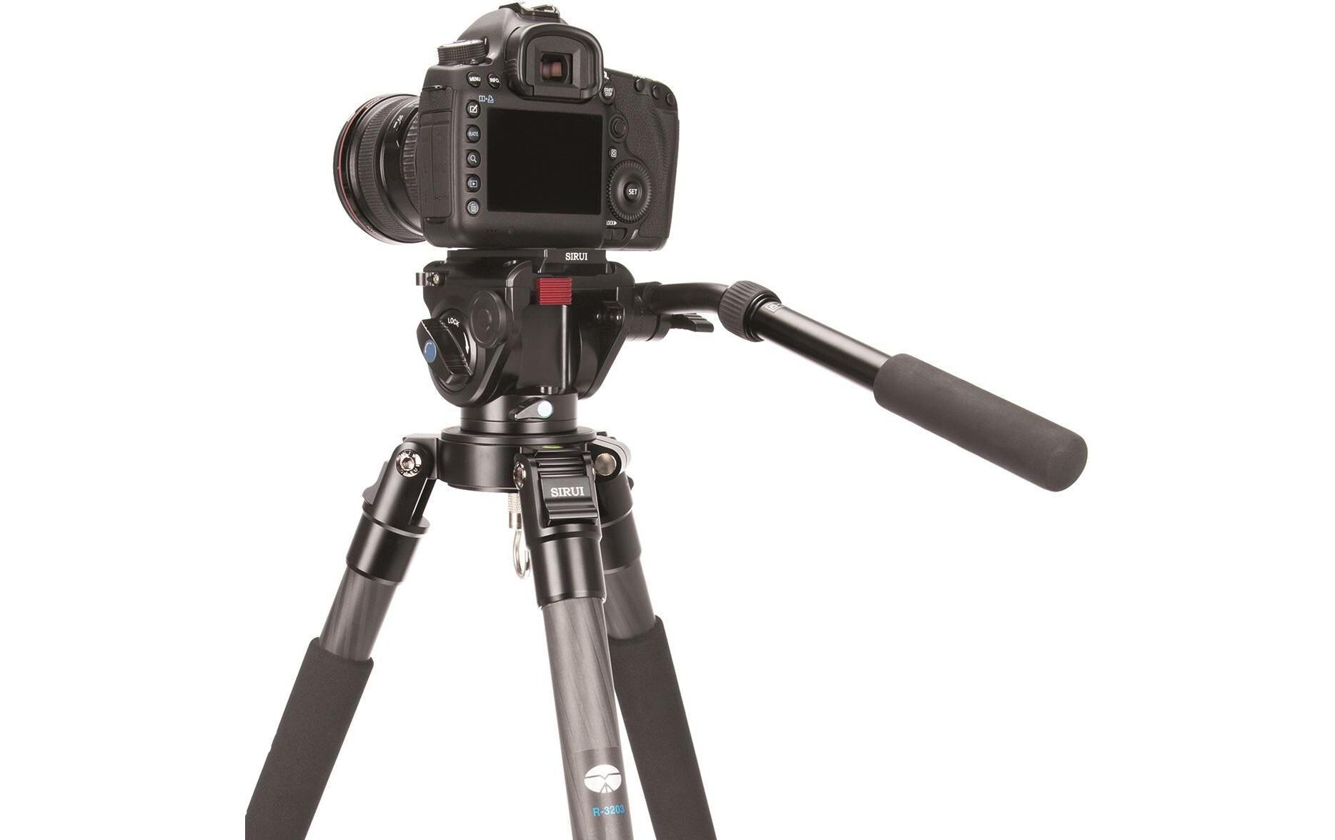 Stativkopf VH-10<br>Sirui VH-10 Stativaufsatz Schwarz 3/8 Zoll