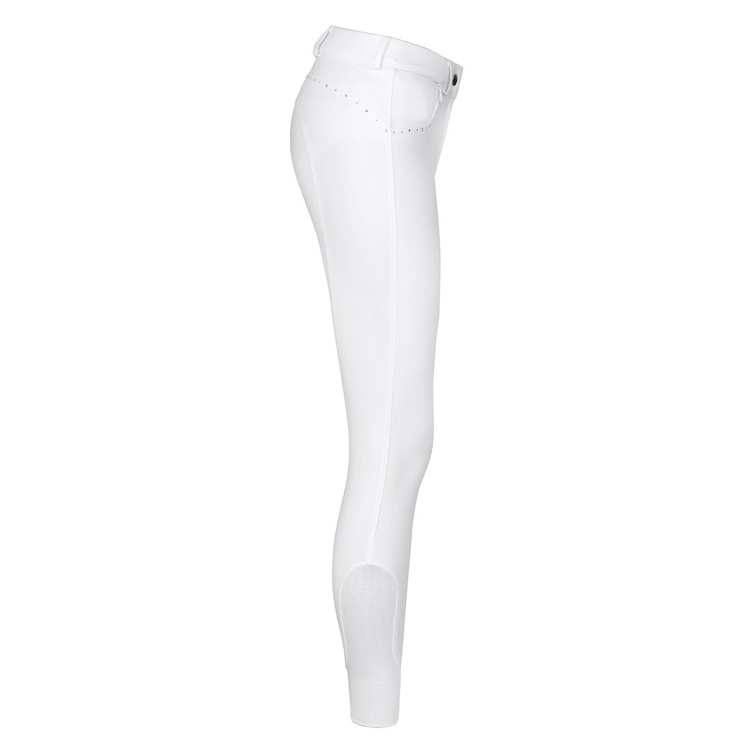 Cheval de Luxe Grip-Vollbesatz-Reithose - white