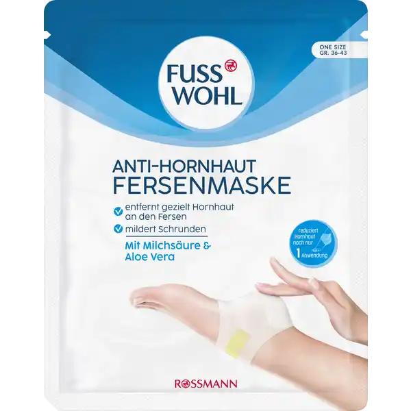 Anti-Hornhaut Fersenmaske